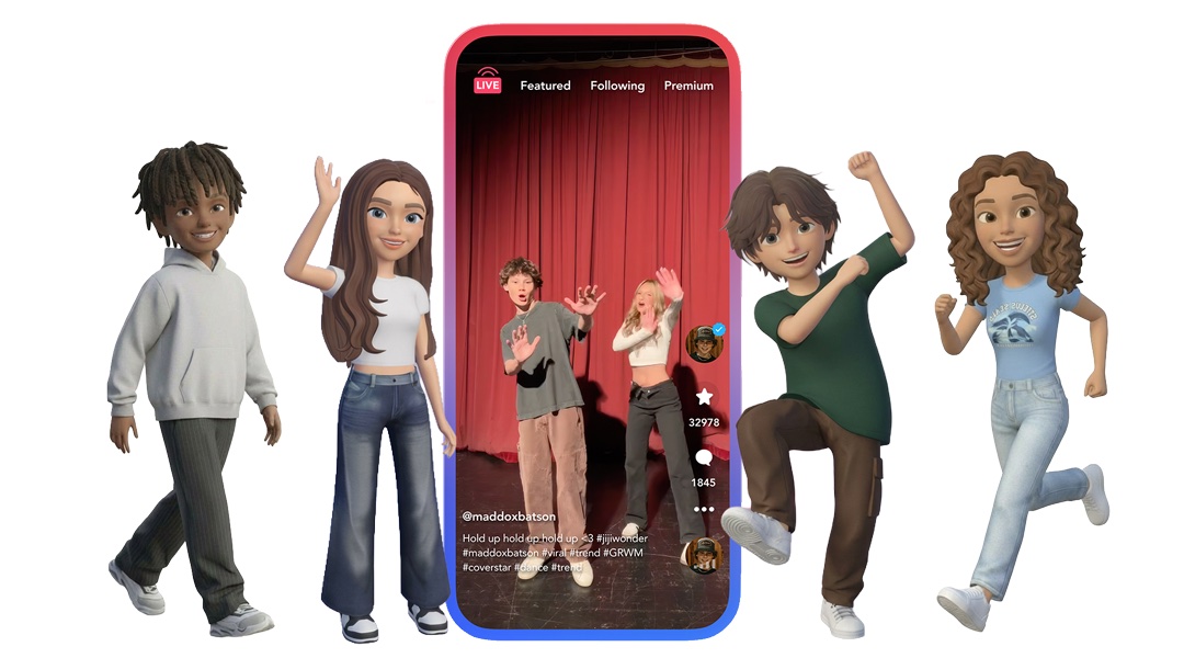 Diverse Gen-Alpha creators using Coverstar safe social app